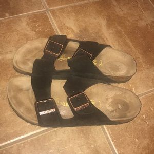 Brand New Chocolate Brown Arizona Birkenstocks